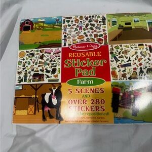 Melissa & Doug Farm Sticker Pad with Colorful Scenes